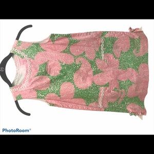 Lilly Pulitzer Floral Shift Dress Girl